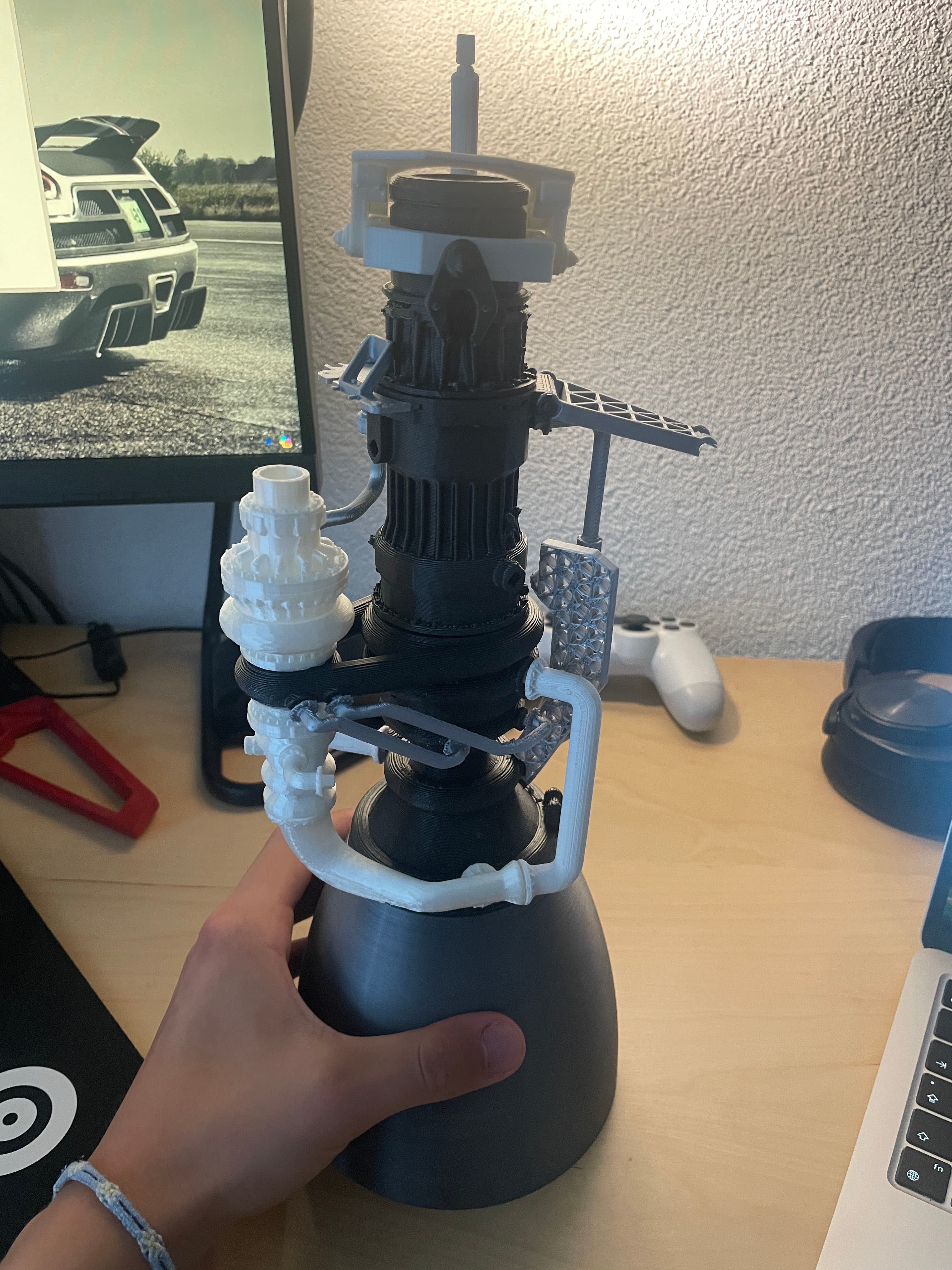 Raptor model held