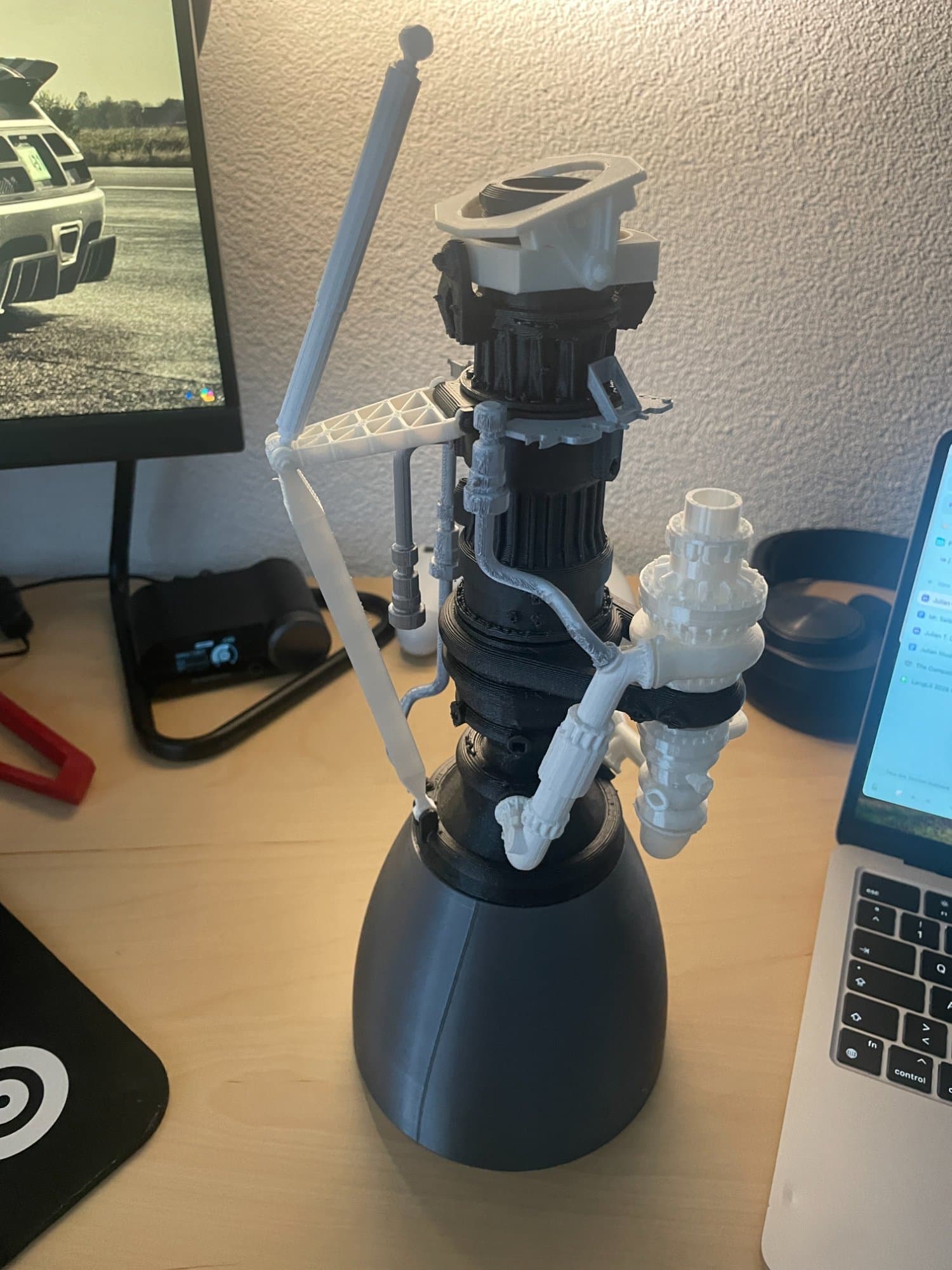SpaceX Raptor engine model
